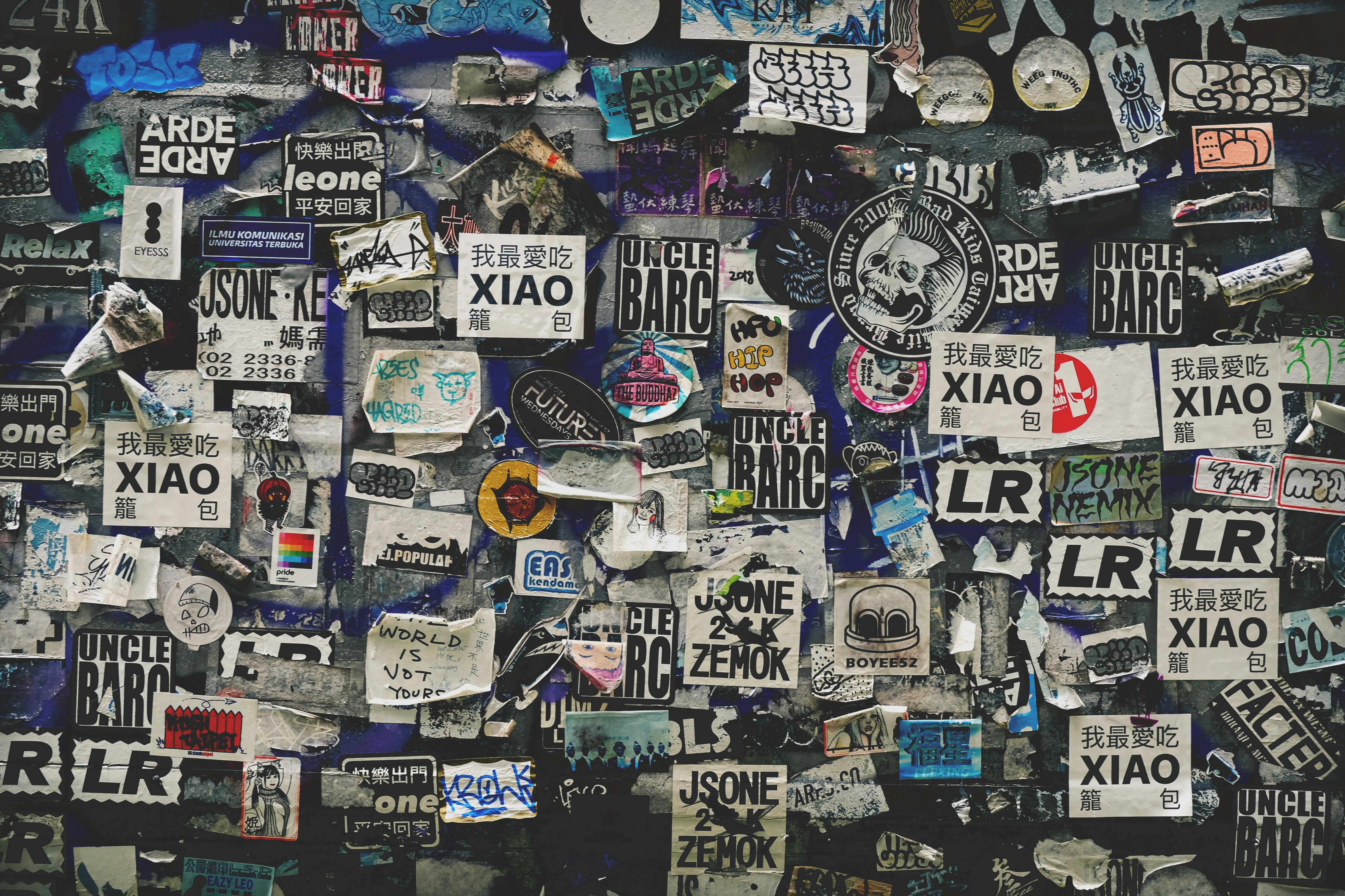 Posters & Stickers Banner