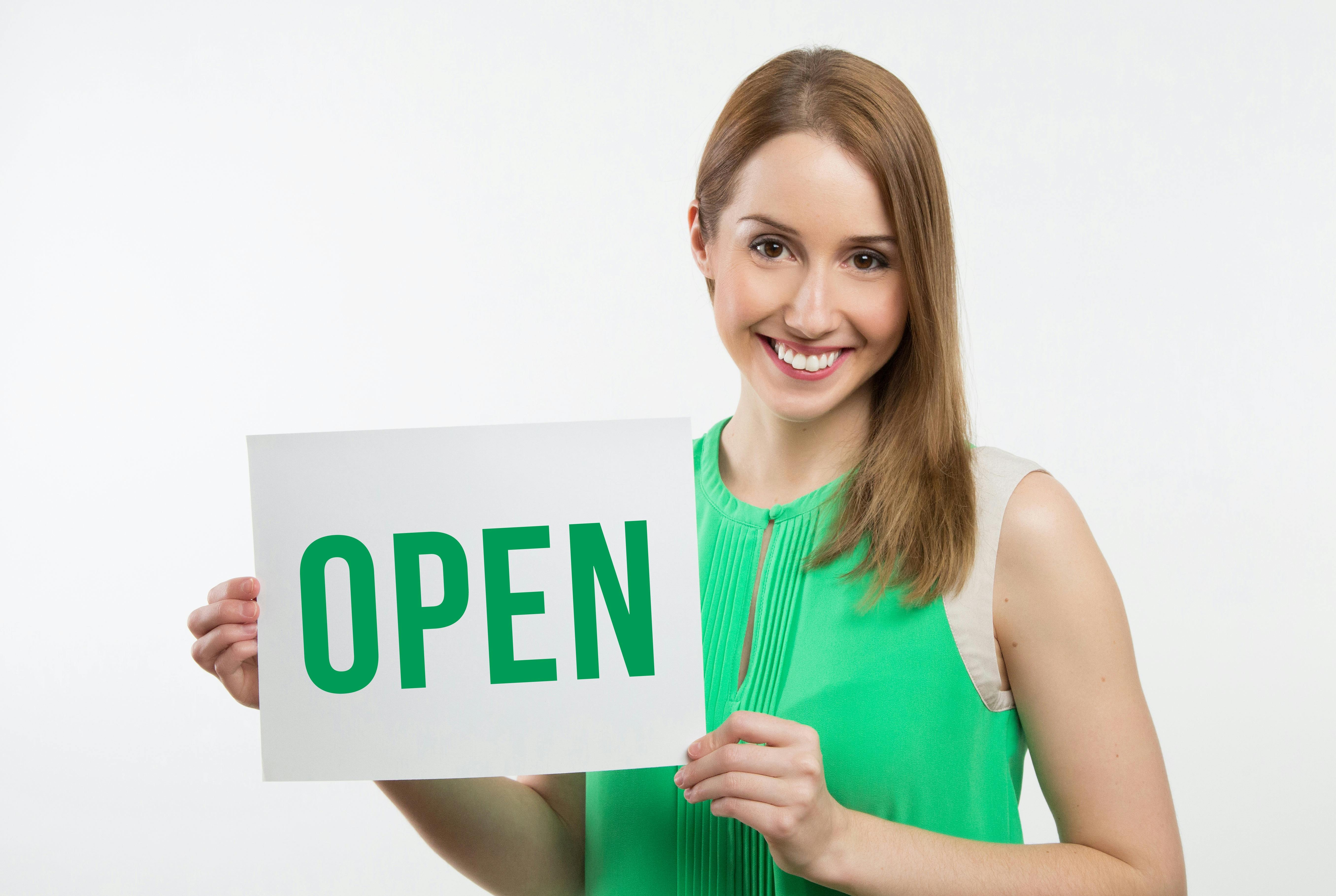 Open Sign